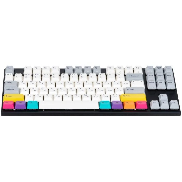 Varmilo APT87 CMYK K-Prestige Silent Wireless White Led UA (A92A024F8A5A17A007) (UA)