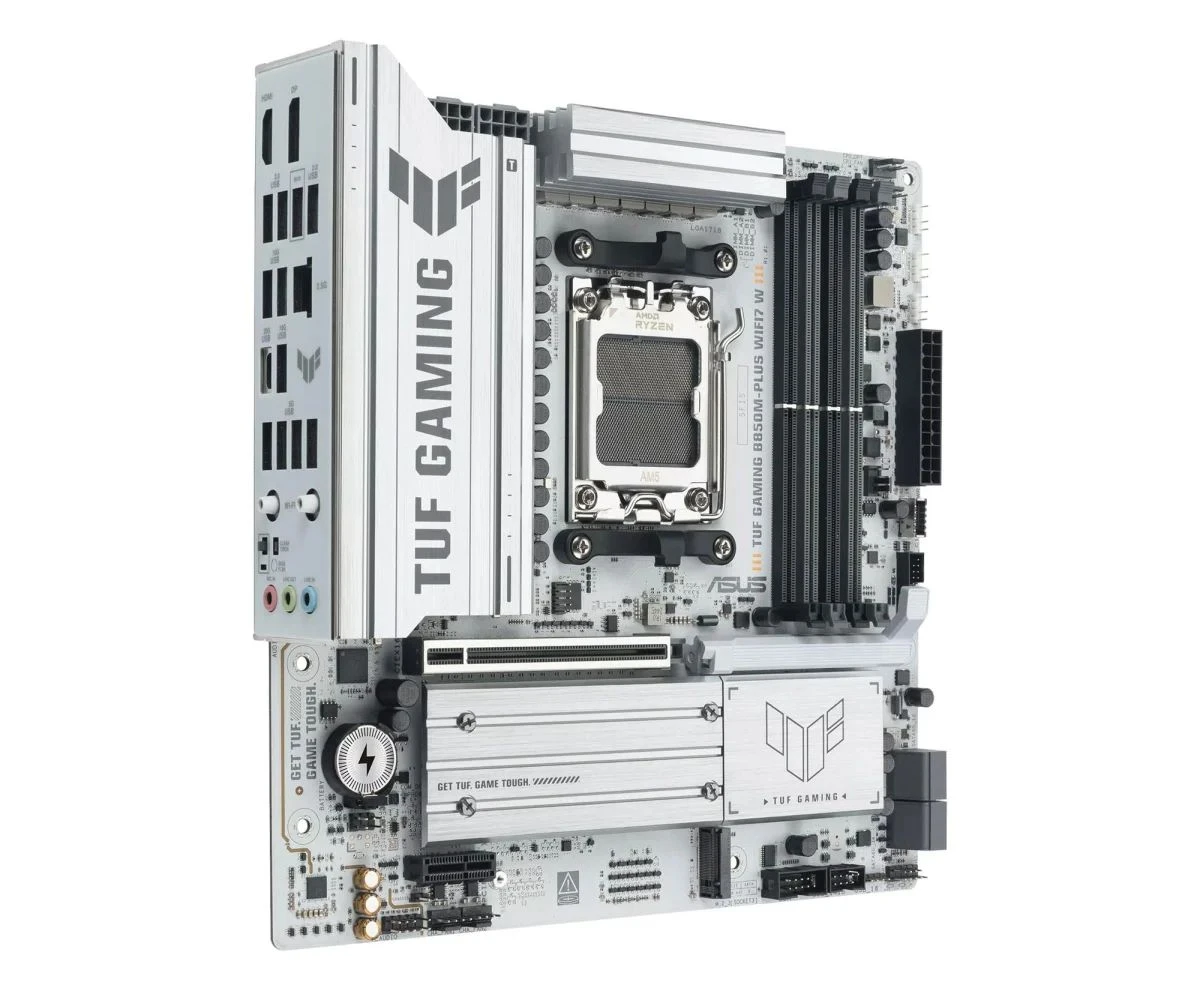 ASUS TUF GAMING B850M-PLUS WIFI7 WHITE (TUF GAMING B850M-PLUS WIFI7 W) EU