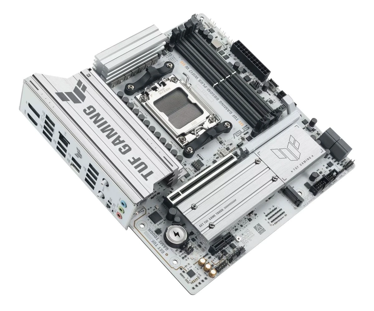 ASUS TUF GAMING B850M-PLUS WIFI7 WHITE (TUF GAMING B850M-PLUS WIFI7 W) EU