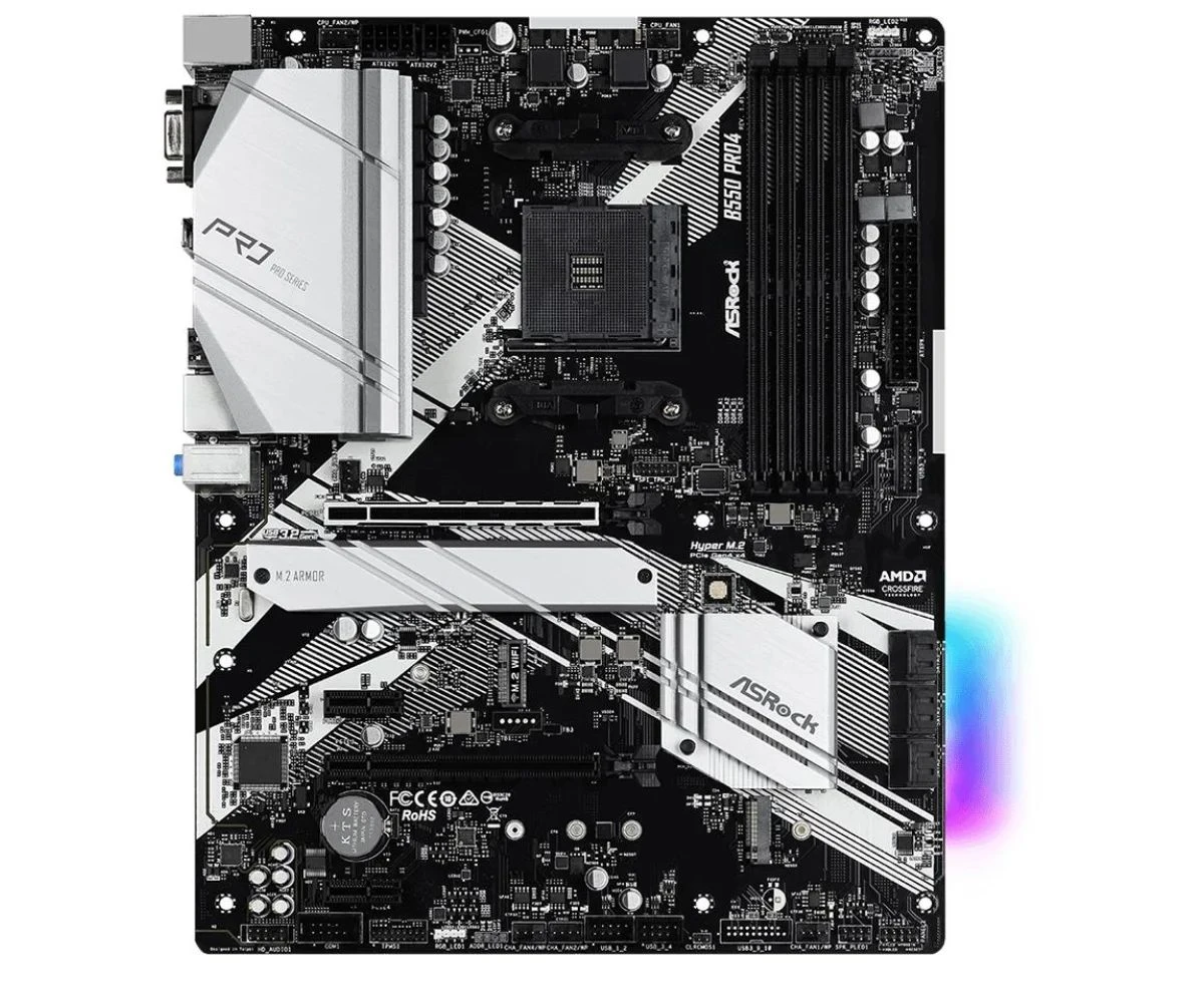 ASRock B550 Pro4 EU Підтримувані сімейства