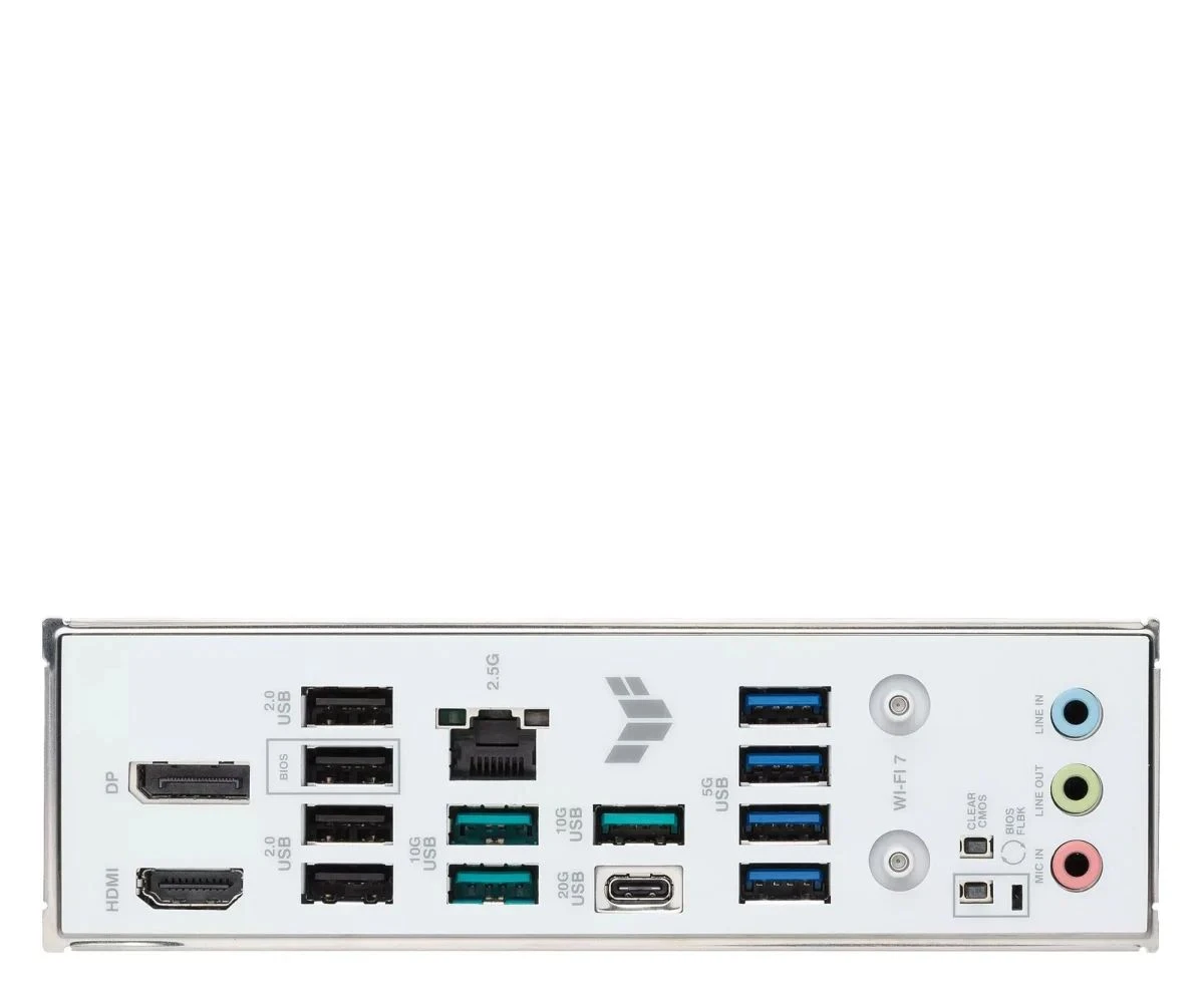 ASUS TUF GAMING B850M-PLUS WIFI7 WHITE (TUF GAMING B850M-PLUS WIFI7 W) EU