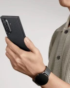 Чохол для смартфона Pitaka Ultra-Slim Case для Samsung Galaxy Z Fold 7 600D Чорний/Сірий [Twill] (FBFOLD7)