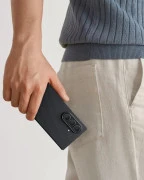 Чохол для смартфона Pitaka Ultra-Slim Case для Samsung Galaxy Z Fold 7 600D Чорний/Сірий [Twill] (FBFOLD7)