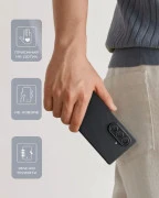 Чохол для смартфона Pitaka Ultra-Slim Case для Samsung Galaxy Z Fold 7 600D Чорний/Сірий [Twill] (FBFOLD7)