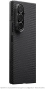 Чохол для смартфона Pitaka Ultra-Slim Case для Samsung Galaxy Z Fold 7 600D Чорний/Сірий [Twill] (FBFOLD7)
