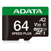 ADATA 64 GB microSDXC Speed Plus (UD64GUI3V30A2SP-RA1) (UA)