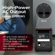 Комплект зарядной станции Energizer PPS1500W2F + Extra Battery 1500W2FBA (PPS1500W2F+1500W2FBA) (UA)