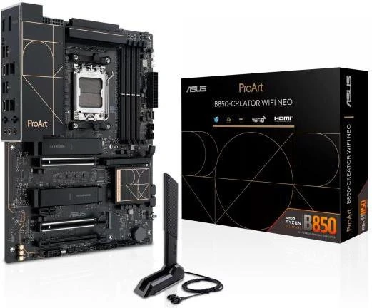 Материнська плата ASUS ProArt B850-CREATOR WIFI NEO (90MB1P60-M0EAY0) (UA) Бренд: ASUS; Тип роз'єму CPU: Socket AM5;