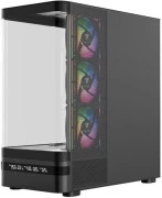 Modecom VOLCANO AQ200 ARGB MIDI BLACK (MC-A-AQ200-4FA-B) (UA)