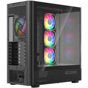 Modecom VOLCANO AQ500 ARGB MIDI BLACK (MC-A-AQ500-4FA-B) (UA)