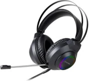 Навушники з мікрофоном ColorWay BlazeCore RGB Black (CW-HPG03BK) (UA)
