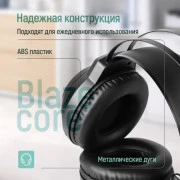 Навушники з мікрофоном ColorWay BlazeCore RGB Black (CW-HPG03BK) (UA)