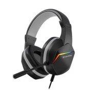Навушники з мікрофоном ColorWay BloodWave LED Black (CW-HPG01BK) (UA)