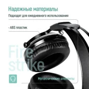 Навушники з мікрофоном ColorWay FireStrike RGB Black (CW-HPG04BK) (UA)