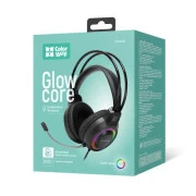 Навушники з мікрофоном ColorWay GlowCore RGB Black (CW-HPG02BK) (UA)