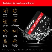 SanDisk 256 GB microSDXC Express Memory Card (SDSQXFN-256G-GN4NN) (UA)