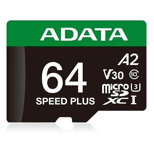 ADATA 64 GB microSDXC Speed Plus (UD64GUI3V30A2SP-RA1) (UA)