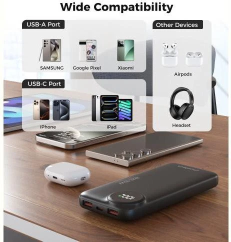 Choetech B791 10000mAh Black (M15-B791-ACBK-NG) (UA)