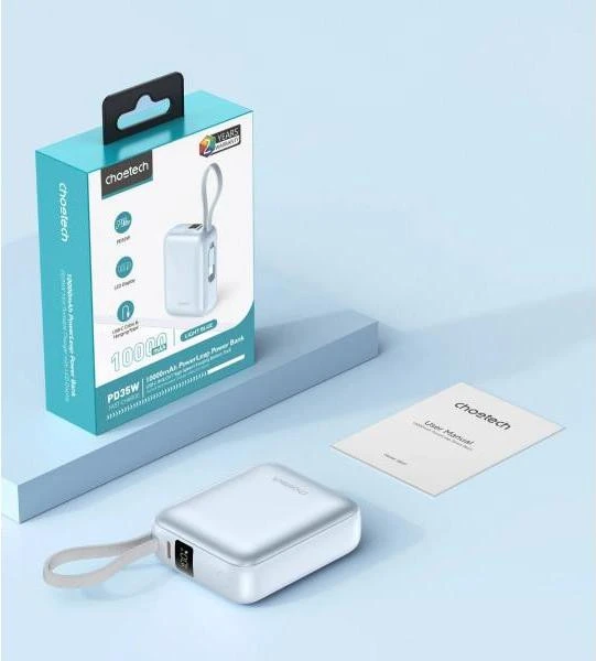 Choetech B832 10000mAh 35W Light Blue (B832-LBE) (UA)