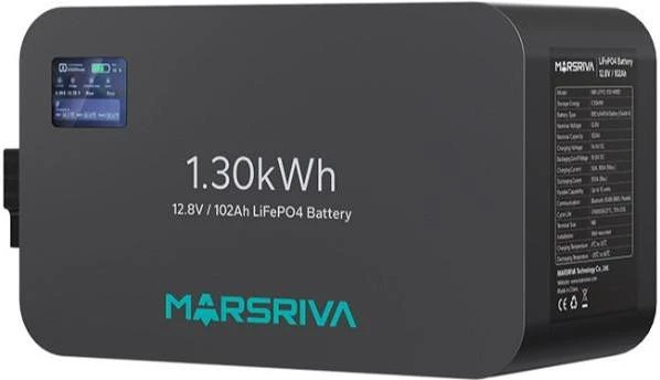 Marsriva LiFePO4 12.8V 102Ah (MR-LFP12-100-WMD) (UA)