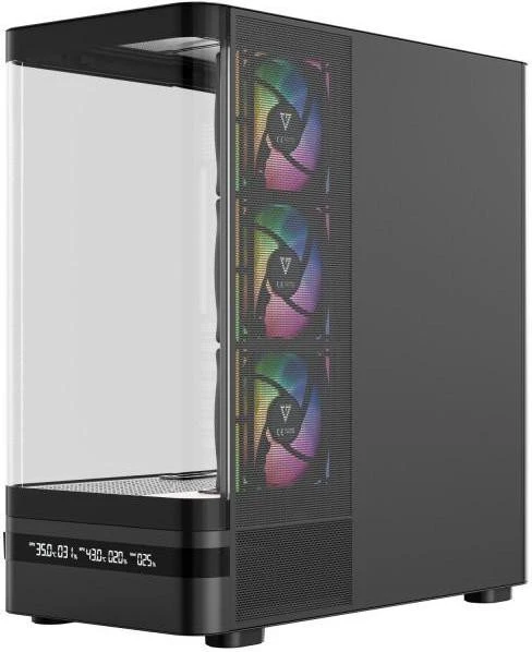 Modecom VOLCANO AQ200 ARGB MIDI BLACK (MC-A-AQ200-4FA-B) (UA)