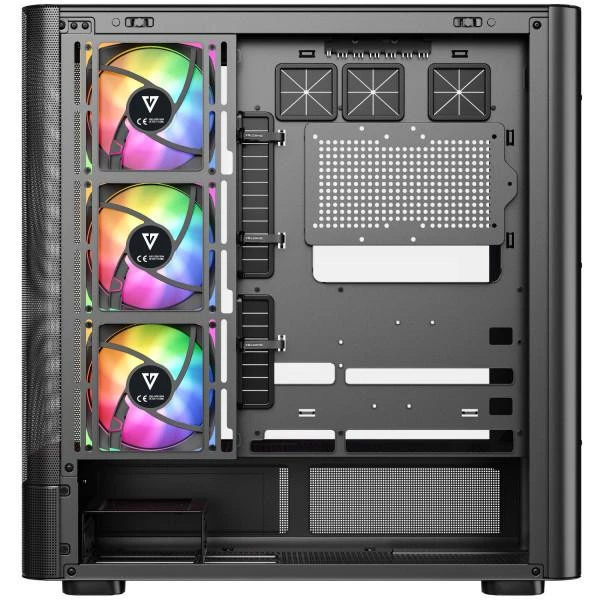 Modecom VOLCANO AQ400 ARGB MIDI BLACK (MC-A-AQ400-4FA-B) (UA)