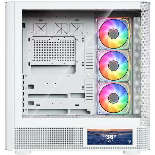 Modecom VOLCANO AQ400 ARGB MIDI WHITE (MC-A-AQ400-4FA-W) (UA)