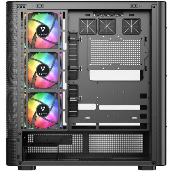 Modecom VOLCANO AQ500 ARGB MIDI BLACK (MC-A-AQ500-4FA-B) (UA)