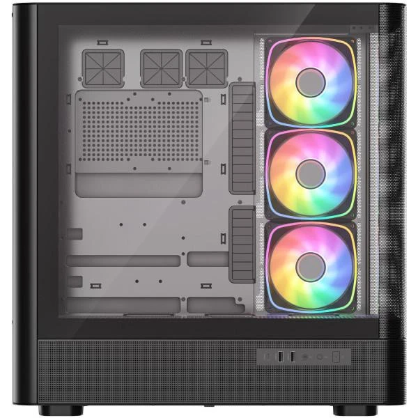 Modecom VOLCANO AQ500 ARGB MIDI BLACK (MC-A-AQ500-4FA-B) (UA)