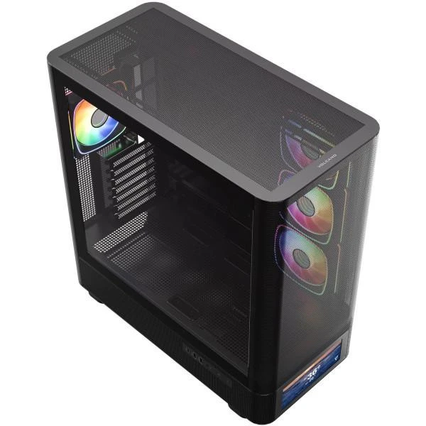 Modecom VOLCANO AQ500 ARGB MIDI BLACK (MC-A-AQ500-4FA-B) (UA)