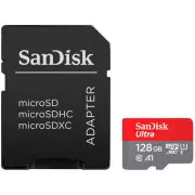 SanDisk 128 GB microSDXC UHS-I U1 A1 Class 10 Ultra (SDSQUAB-128G-GN6IA) (UA)