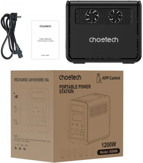 Зарядная станция Choetech BS068 (BS068-EU-GY) (UA)