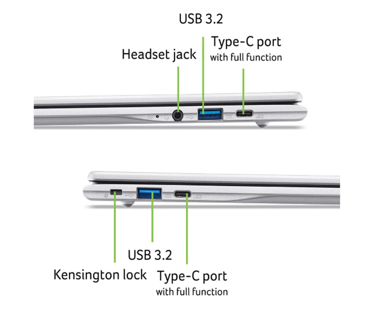Acer Chromebook 315 MT540/8GB/128 ChromeOS (CB315-8H || NX.JUUEP.001)