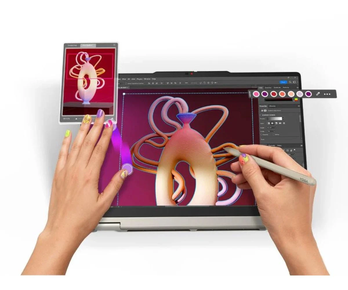 Lenovo Yoga 7-14 2-in-1 Ryzen AI 7 445/24GB/512/Win11 OLED Touch (83TD001WPB) Назначение продукта: NPU -