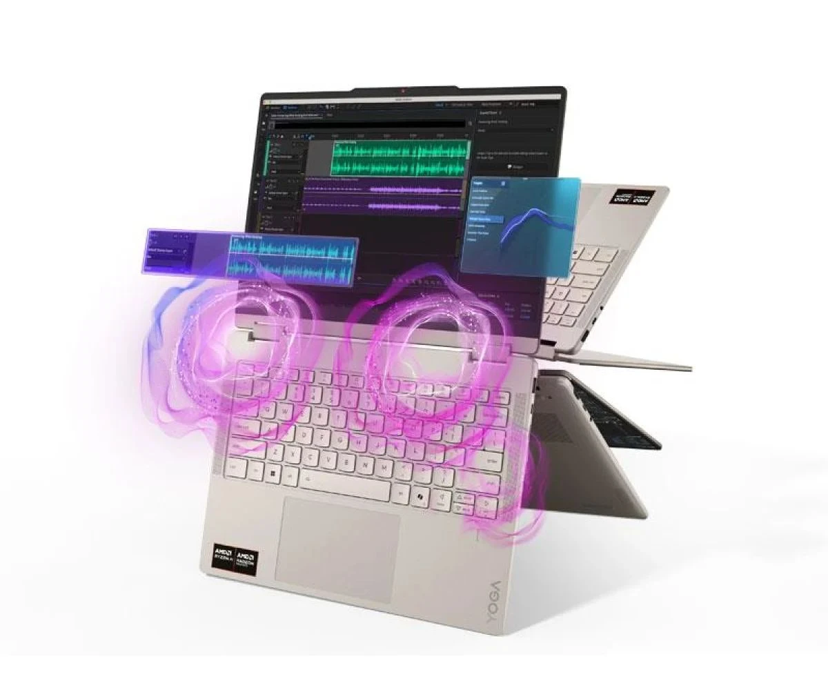 Lenovo Yoga 7-14 2-in-1 Ryzen AI 7 445/24GB/512/Win11 OLED Touch (83TD001WPB)