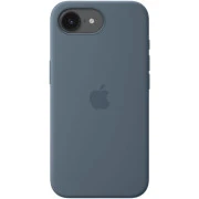 Чехол для мобильного телефона Apple Silicone Case with MagSafe iPhone 17e Anchor Blue (A3646) (MHWE4ZM/A) (UA)