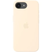 Чехол для мобильного телефона Apple Silicone Case with MagSafe iPhone 17e Vanilla (A3646) (MHWG4ZM/A) (UA)