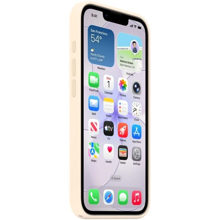 Чехол для мобильного телефона Apple Silicone Case with MagSafe iPhone 17e Vanilla (A3646) (MHWG4ZM/A) (UA) Совместимость с брендом: Apple;