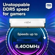 DDR5 16GB 6000 MHz Pro Overclocking White Micron (CP16G60C36U5W) (UA)