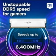 DDR5 64GB (2x32GB) 6000 MHz Crucial Pro Wite Micron (CP2K32G60C40U5W) (UA)