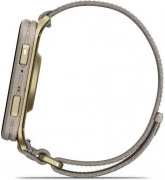 Garmin Venu X1 Soft Gold Titanium and French Grey Nylon (010-02980-33/08)