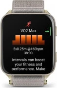 Garmin Venu X1 Soft Gold Titanium and French Grey Nylon (010-02980-33/08)