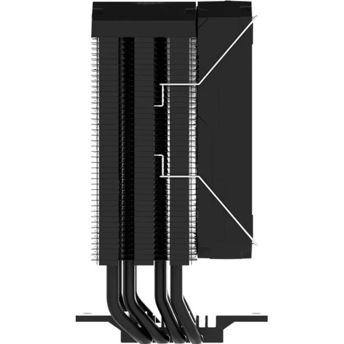 Кулер для процессора Alseye Q120S Plus(Black) (AS.01.11.0005) (UA) Для процессоров: INTEL,AMD; Сокет: