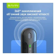 Мікрофон BAVIN MP-100 Type-C Black (H-MP-100 BK) (UA)