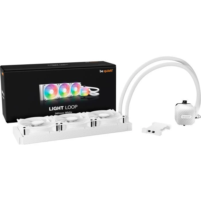 Система рідинного охолодження Be quiet! LIGHT LOOP 360mm біла (BW023) (UA)