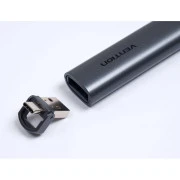 Vention PowerPoint Clicker with Red Laser Pointer Gray (KQIH0) (UA)