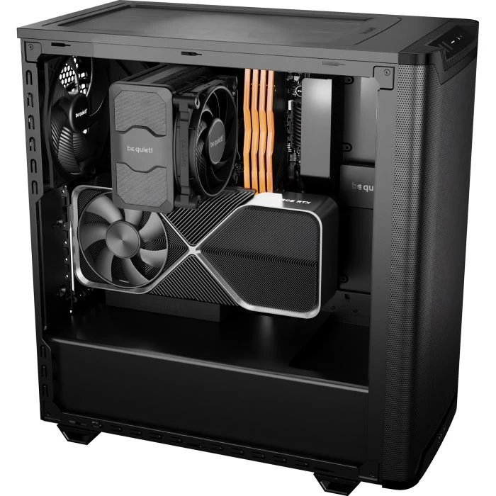 Be quiet! PURE BASE 501 Airflow з віконцем,чорний (BGW74) (UA)