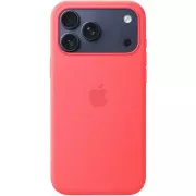 Чохол для мобільного телефону Apple Silicone Case with MagSafe iPhone 17 Pro Max Bright Guava (A3560) (MHW64ZM/A) (UA)