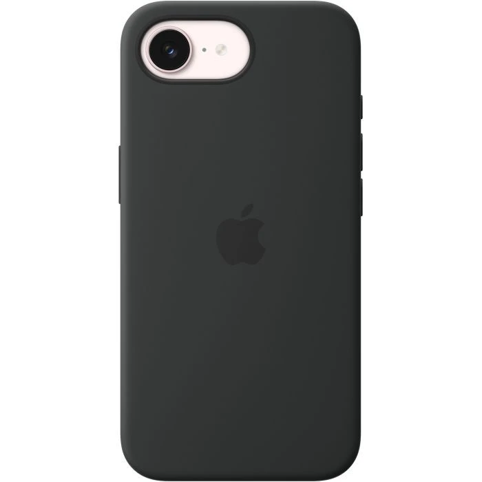 Чохол для мобільного телефону Apple Silicone Case with MagSafe iPhone 17e Black (A3646) (MHWD4ZM/A) (UA)