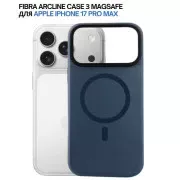 Чохол для мобільного телефону BeCover FIBRA ArcLine MagSafe Apple iPhone 17 Pro Max Blue (715387) (UA)